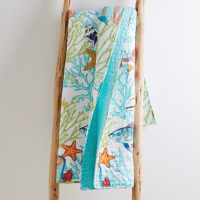 Levtex Home Beachwalk Quilted Throw Blanket