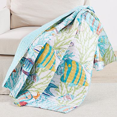 Levtex Home Beachwalk Quilted Throw Blanket