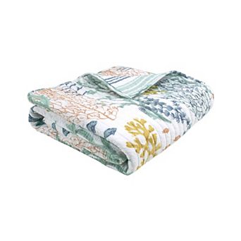 Levtex Home Ocean Meadow Quilted Throw Blanket