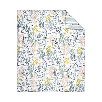 Levtex Home Ocean Meadow Quilted Throw Blanket