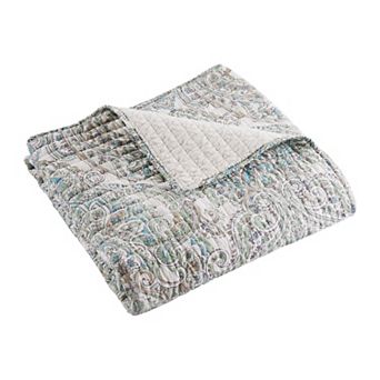 Levtex Home Assisi Mint Quilted Throw Blanket