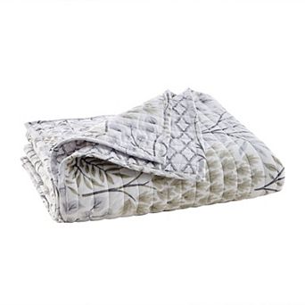 Levtex Home English Forest Natural Quilted Throw Blanket