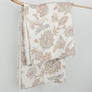 Levtex Home Selesta Blush Quilted Throw Blanket