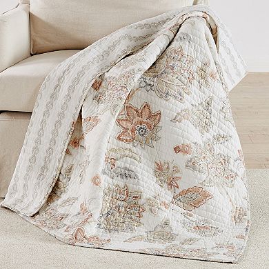Levtex Home Selesta Blush Quilted Throw Blanket