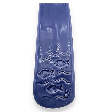 Discover Europe Made in Italy Ceramic Fish Spoon Rest