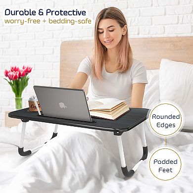 Nestl Lap Desk With Usb Ports And Drawer