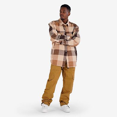 Men's Caliber Denim Co. Trench Cotton Stretch Twill Cargo Joggers