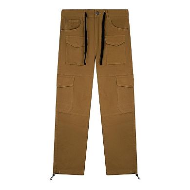 Men's Caliber Denim Co. Trench Cotton Stretch Twill Cargo Joggers