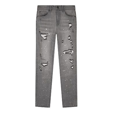 Men's Caliber Denim Co. Ink Stick 5-Pocket Colored Destructed Jeans