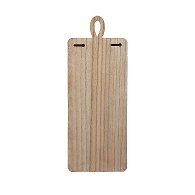 Parisloft Farmhouse Wood Weekly Menu Planner - Wood Chalkboard for Kitchen and Dining Room,18"H