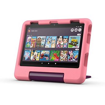 Amazon Fire HD 8 Kids Tablet - Red, Pink