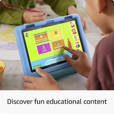 Amazon Fire HD 8 Kids Tablet - Blue, Purple