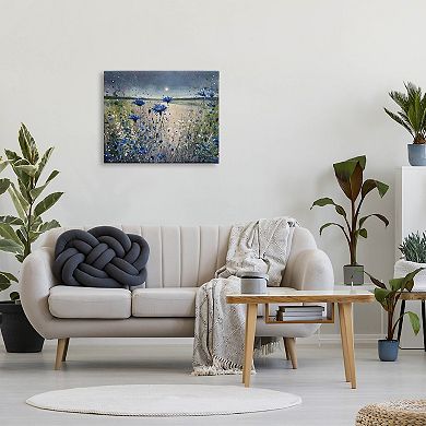 Stupell Home Decor Moon over Blooming Flowers Wall Decor