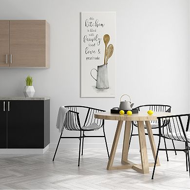 Stupell Home Decor This Kitchen Family Phrase Wall Decor