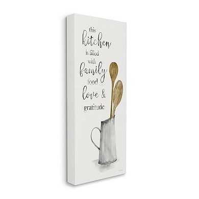 Stupell Home Decor This Kitchen Family Phrase Wall Decor