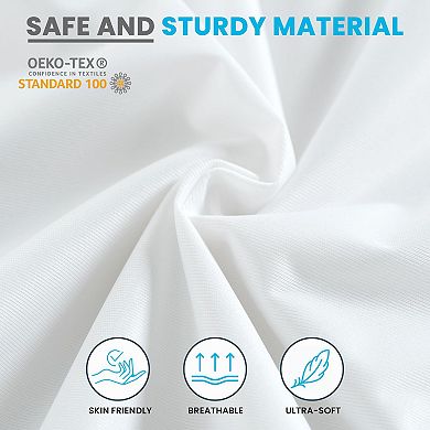 Lux Decor Collection Zipper Mattress Encasement Waterproof & Bed Bug Protection Mattress Protector