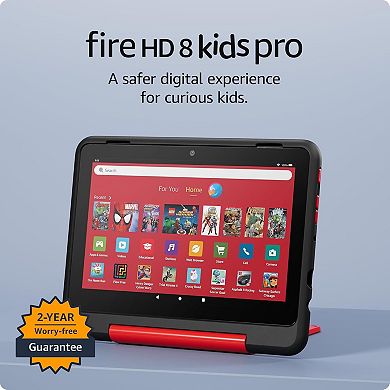 Amazon Fire HD 8 Kids Pro Tablet - Black
