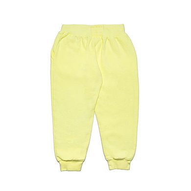 Youth Garment Dyed Jogger in Yellow