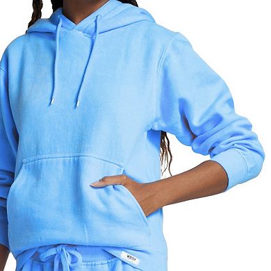 Women’s Garment Dyed Hoodie in Blue