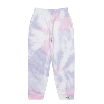 Youth Tie Dye Joggers in Spun Sugar