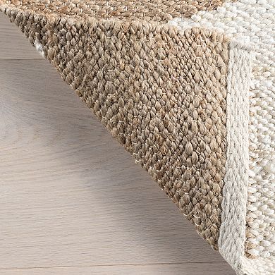 nuLOOM Esti Geometric Jute Area Rug