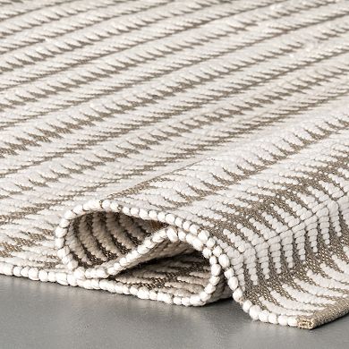 nuLOOM Outdoor Striped Yasmin Area Rug