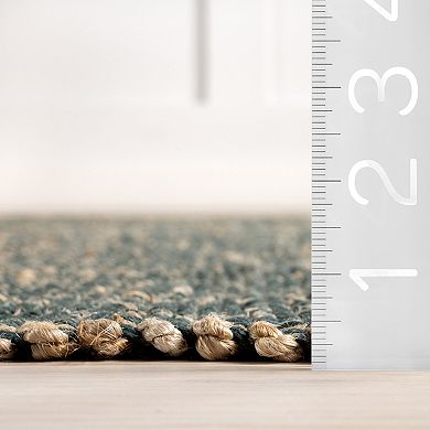 nuLOOM Elfriede Farmhouse Jute Blend Area Rug