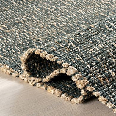 nuLOOM Elfriede Farmhouse Jute Blend Area Rug