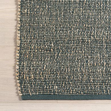 nuLOOM Elfriede Farmhouse Jute Blend Area Rug