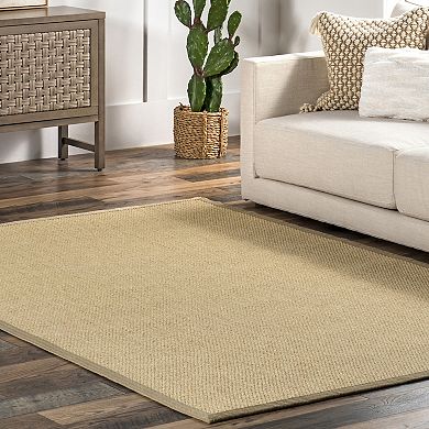 nuLOOM Suki Faux Seagrass Indoor / Outdoor Area Rug