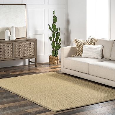 nuLOOM Suki Faux Seagrass Indoor / Outdoor Area Rug
