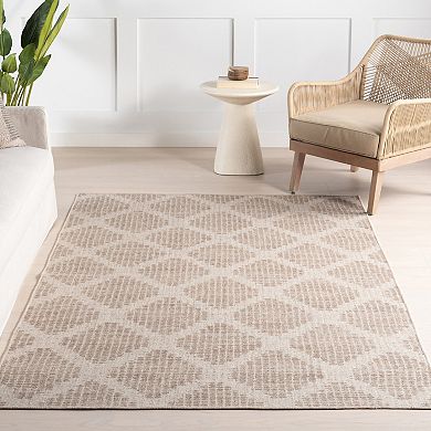 nuLOOM Katana Trellis Machine Washable Area Rug