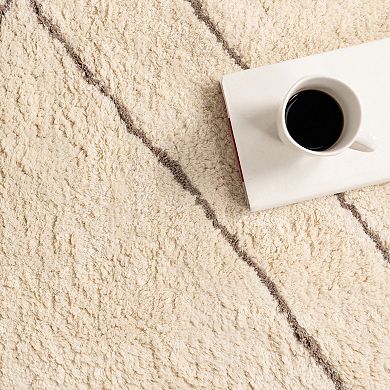 nuLOOM Egeria Modern Abstract Linework Area Rug