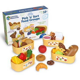 Learning Resources New Sprouts Pick 'n' Sort Food Groups Toy Set