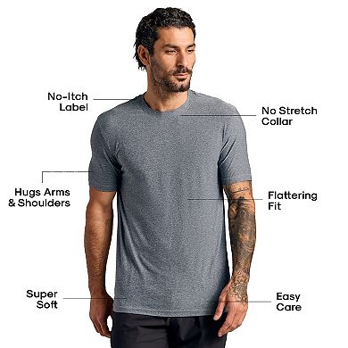 Men's True Classic Mosture-Wicking Crewneck T-Shirt