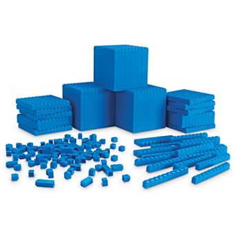 Learning Resources 141 pc Interlocking Base Ten Starter Set
