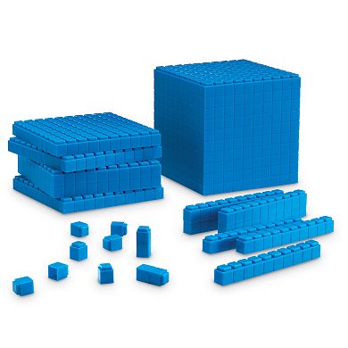 Learning Resources 141-Piece Interlocking Base Ten Starter Set
