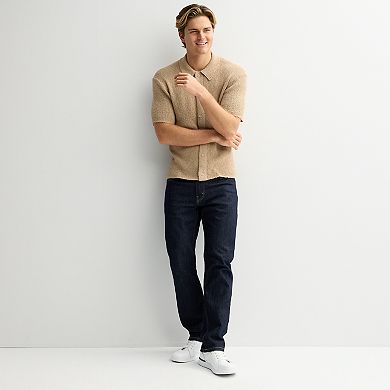 Sage and Steel Woven Camp Shirt