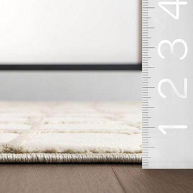 nuLOOM Eunice Modern Machine Washable Area Rug