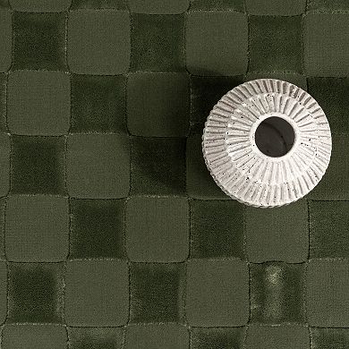 nuLOOM Alaiya Checkered Machine Washable Area Rug