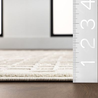 nuLOOM Princess Modern Machine Washable Area Rug