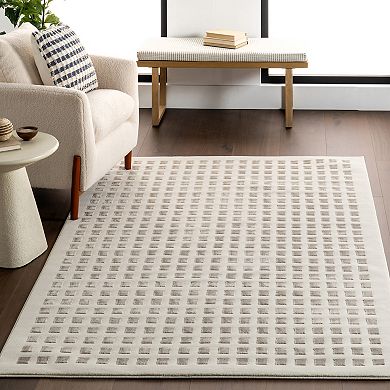 nuLOOM Daleyza Checkered Machine Washable Area Rug