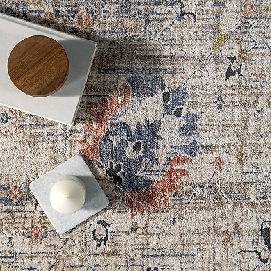 nuLOOM Acelynn Distressed Traditional Area Rug