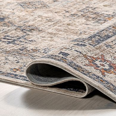 nuLOOM Yanet Floral Traditional Area Rug