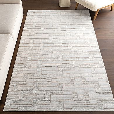 nuLOOM Cailin Modern Geometric Machine Washable Area Rug