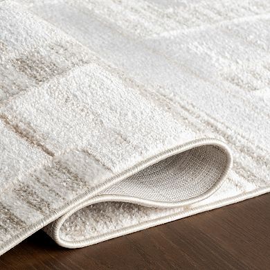 nuLOOM Cailin Modern Geometric Machine Washable Area Rug