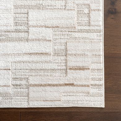 nuLOOM Cailin Modern Geometric Machine Washable Area Rug