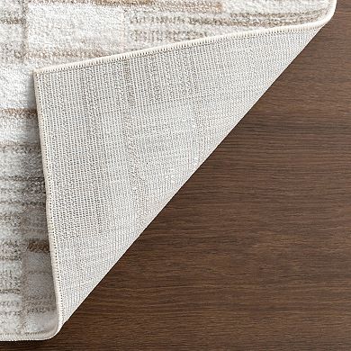 nuLOOM Cailin Modern Geometric Machine Washable Area Rug