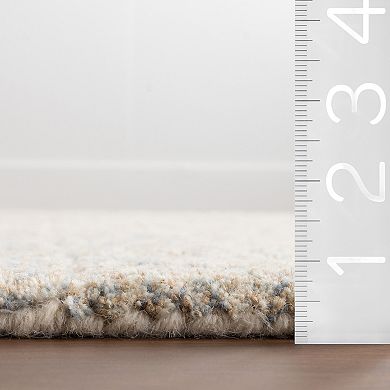 nuLOOM Camellia Checkered Wool Area Rug
