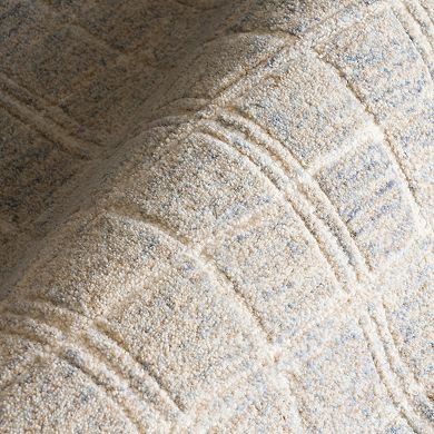 nuLOOM Camellia Checkered Wool Area Rug